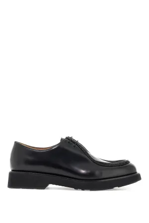 'nelly brushed leather lace-up