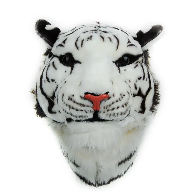 NEW 3D Animal Design Girls Backpack Tiger Lion Leopard Panda School Bags Luxury Women Chain Clutch Crossbody Shoulder Bags Purse