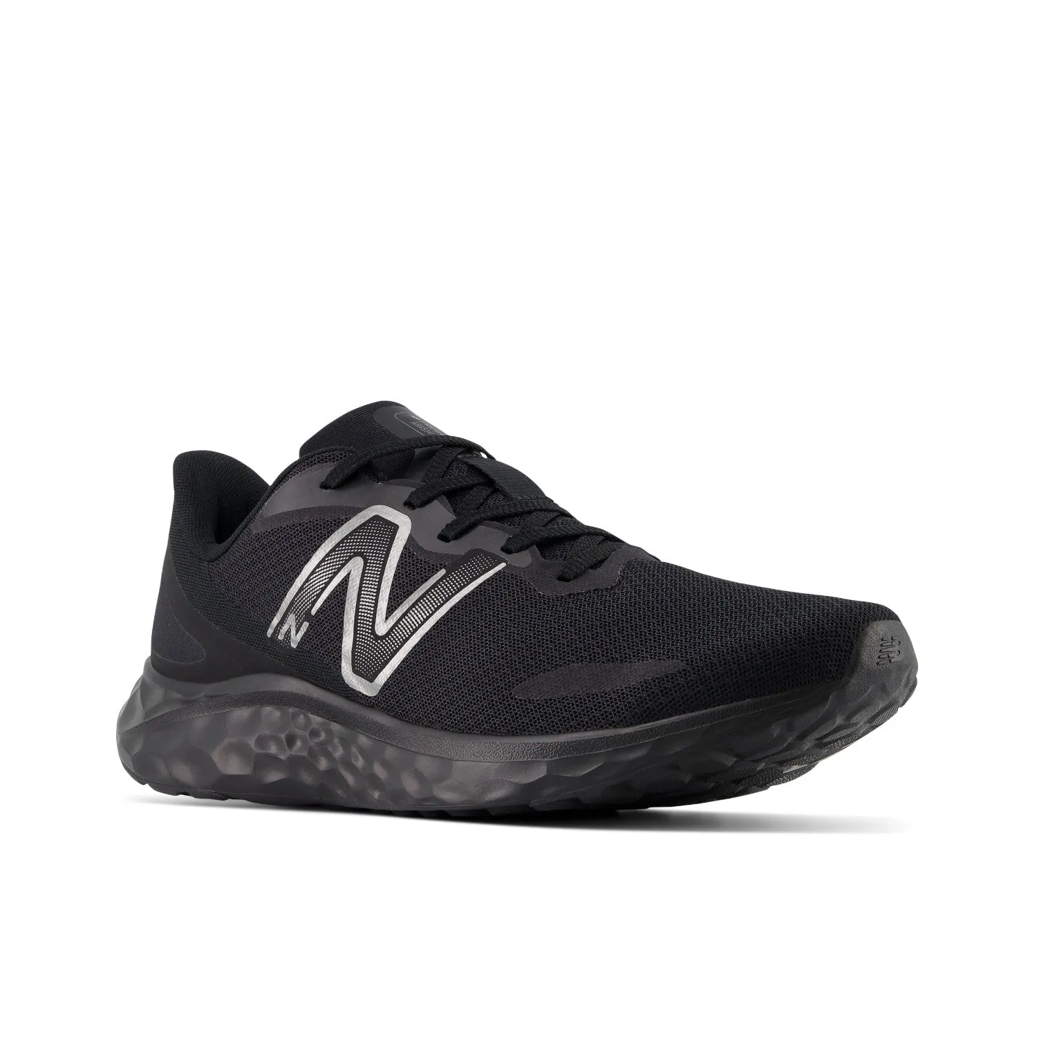 New Balance Men's Fresh Foam ARISHI v4 Slip Resistant Running Shoes in BLACK