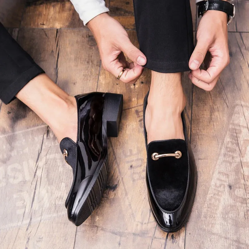 New Men Dress Shoes-Leather Luxury Groom/Wedding Shoes