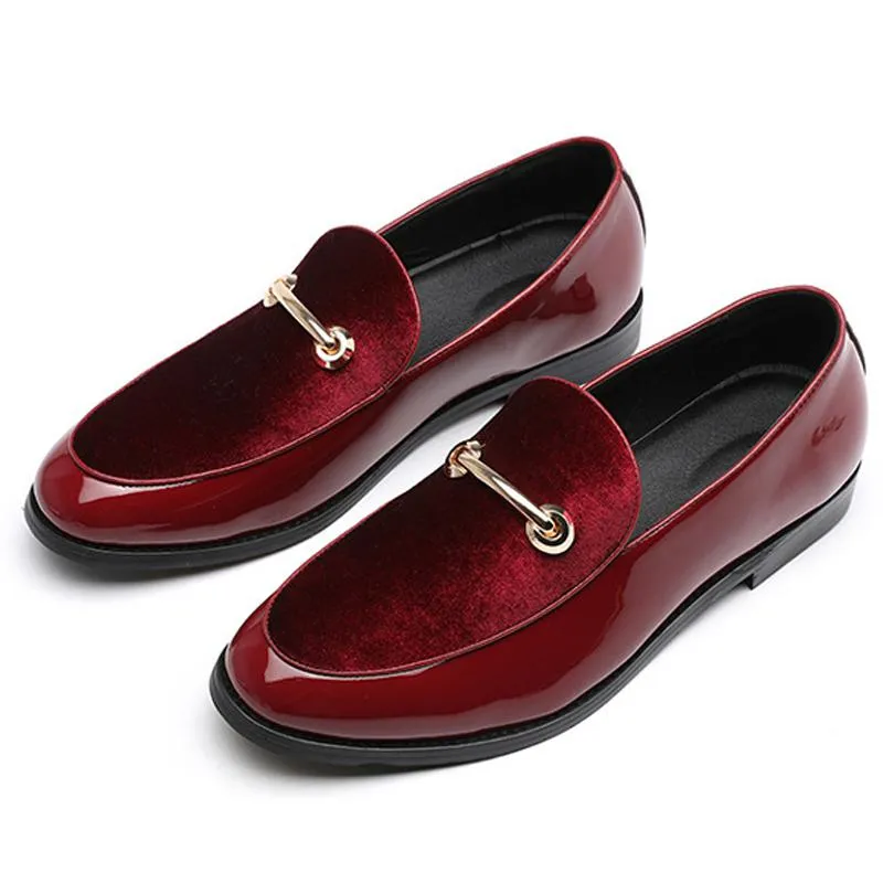 New Men Dress Shoes-Leather Luxury Groom/Wedding Shoes