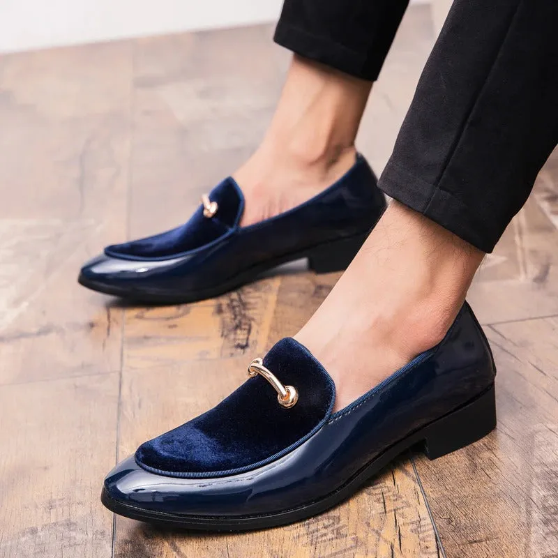 New Men Dress Shoes-Leather Luxury Groom/Wedding Shoes