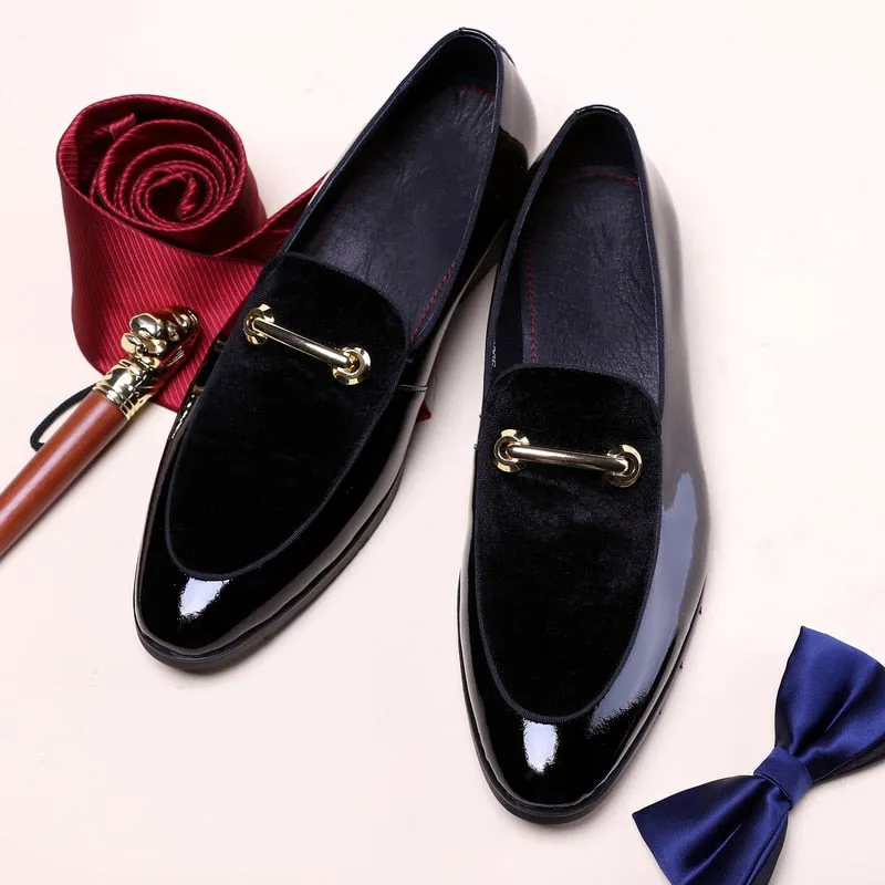 New Men Dress Shoes-Leather Luxury Groom/Wedding Shoes