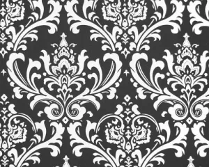 Ozbourne Black Fabric By Premier Prints
