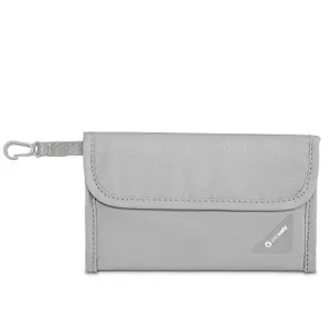 Pacsafe Coversafe V50 Anti-Theft Rfid Blocking Passport Protector, Neutral Grey