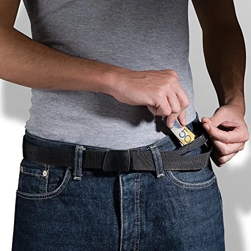 Pacsafe Luggage CashSafe8482 Travel Belt Wallet, Black
