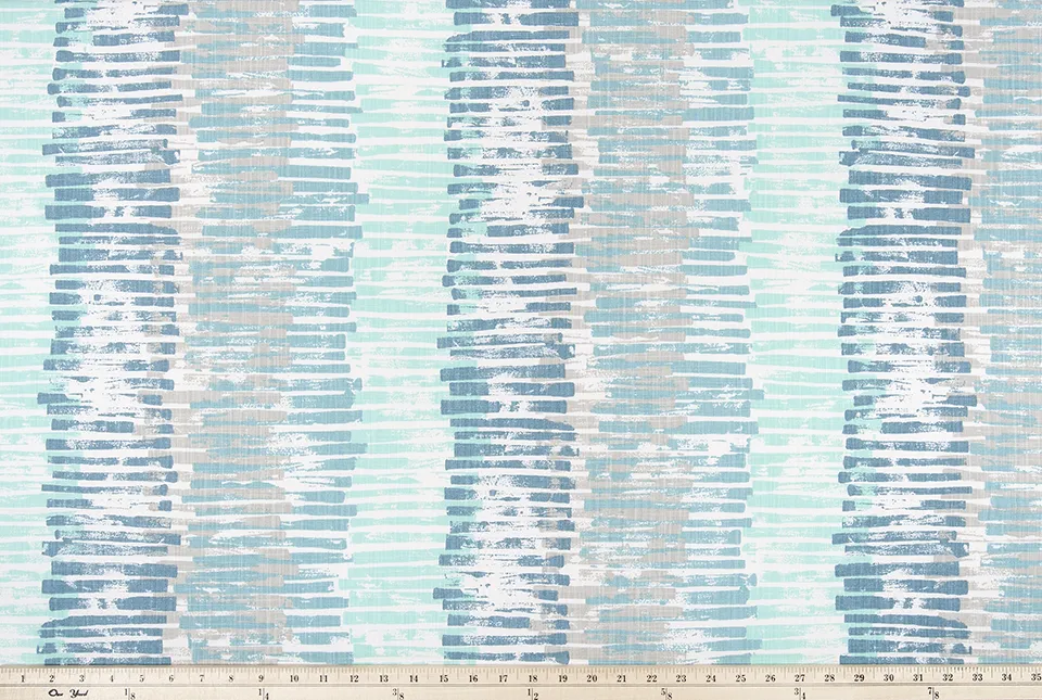 Palisade Fountain Slub Canvas Fabric By Premier Prints
