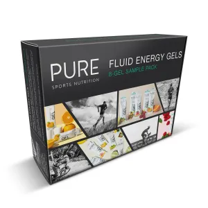 Pure Fluid Energy Gels 50G 8-Gel Sample Pack