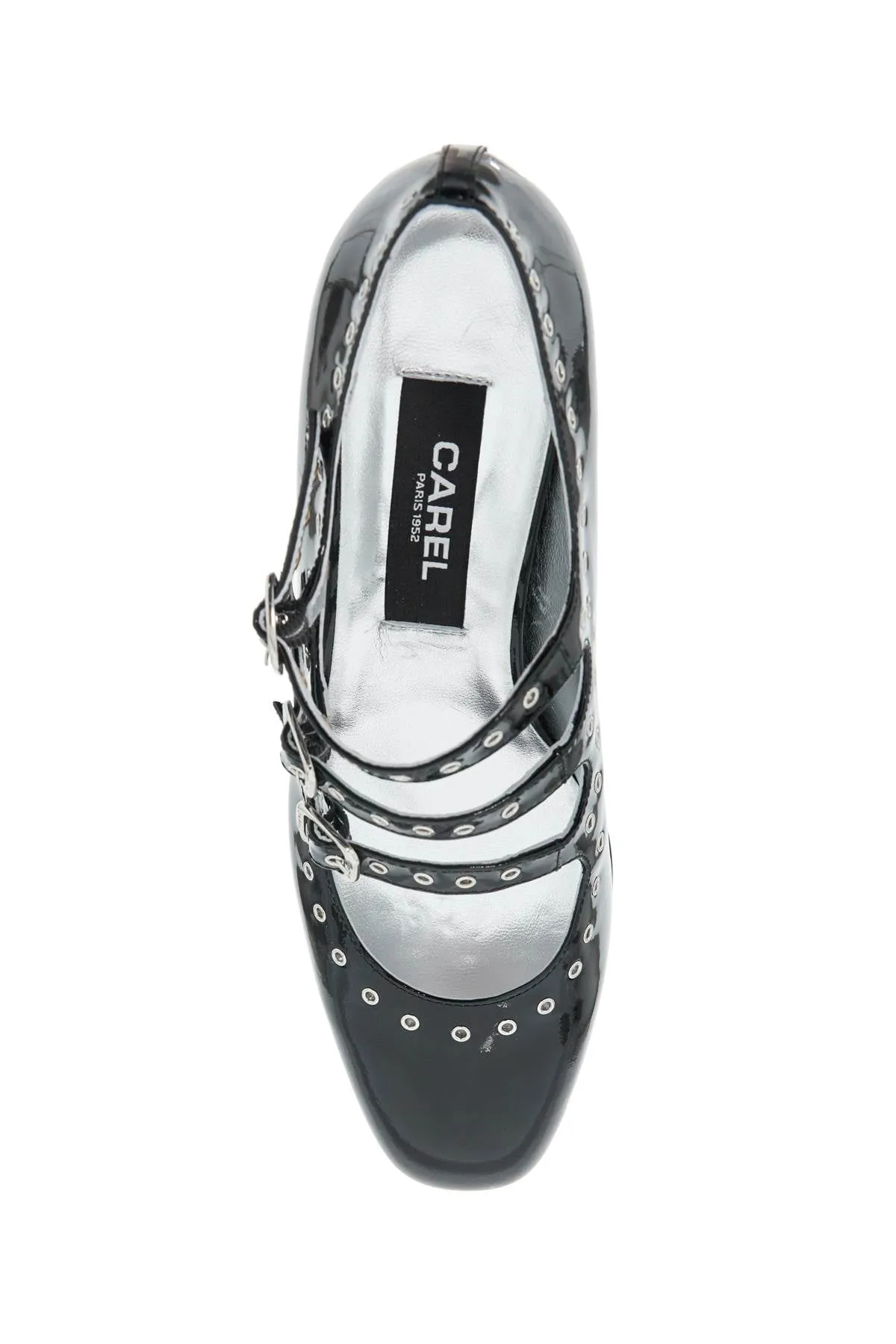 "mary jane camden with eyelets CAMDEN VERNIS NOIR/VERNIS NOIR