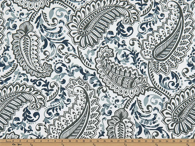 Shannon Vintage Indigo Fabric By Premier Prints
