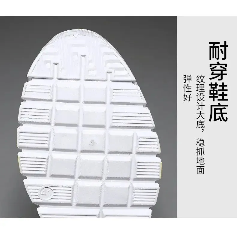 Summer New Fashion Casual Man Shoe Mesh Sneakers Thick Soled Breathable Non-slip Running Shoes Men's Shoes Free Shipping