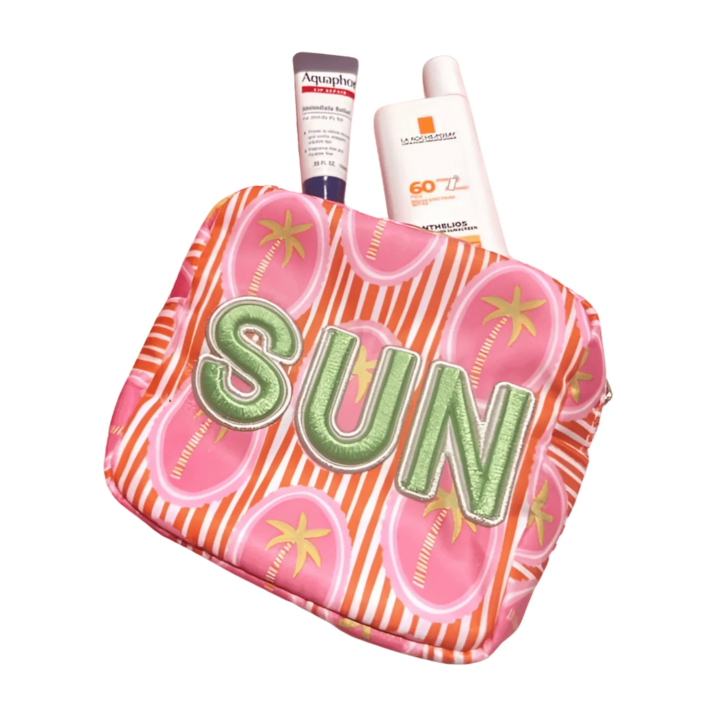 Sun Pink Palm Mini Bag