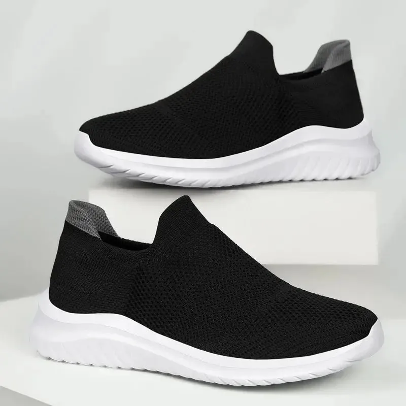 Unisex Men Women Casual Shoes Soft Sole Slip-On Sneakers Men Women Running Shoes Women Lightweight Loafers Walking Male Footwear
