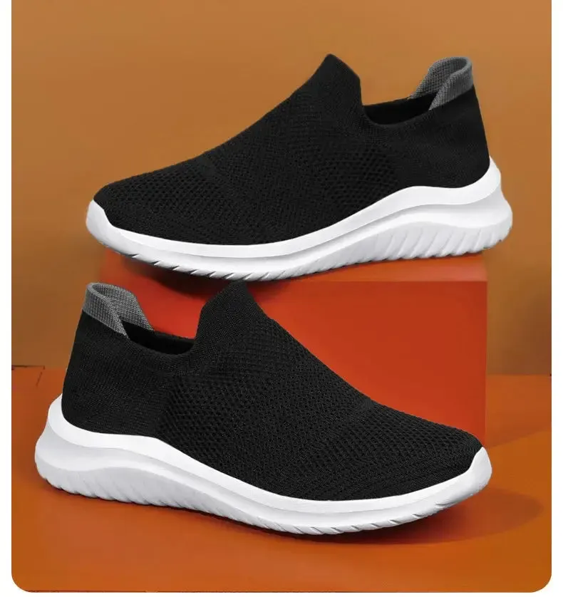 Unisex Men Women Casual Shoes Soft Sole Slip-On Sneakers Men Women Running Shoes Women Lightweight Loafers Walking Male Footwear
