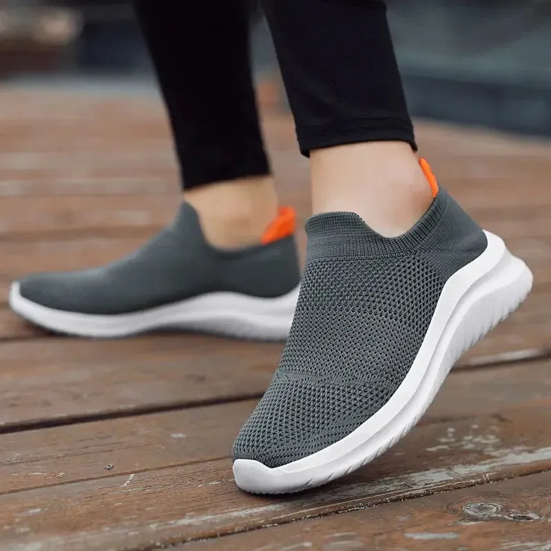 Unisex Men Women Casual Shoes Soft Sole Slip-On Sneakers Men Women Running Shoes Women Lightweight Loafers Walking Male Footwear