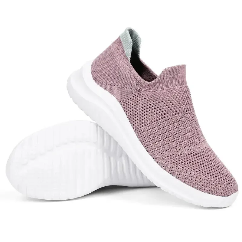 Unisex Men Women Casual Shoes Soft Sole Slip-On Sneakers Men Women Running Shoes Women Lightweight Loafers Walking Male Footwear