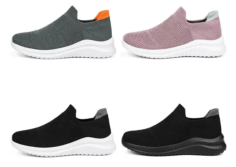 Unisex Men Women Casual Shoes Soft Sole Slip-On Sneakers Men Women Running Shoes Women Lightweight Loafers Walking Male Footwear