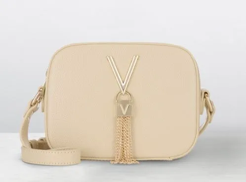 Valentino Divina Pebble Stone Camera Beige