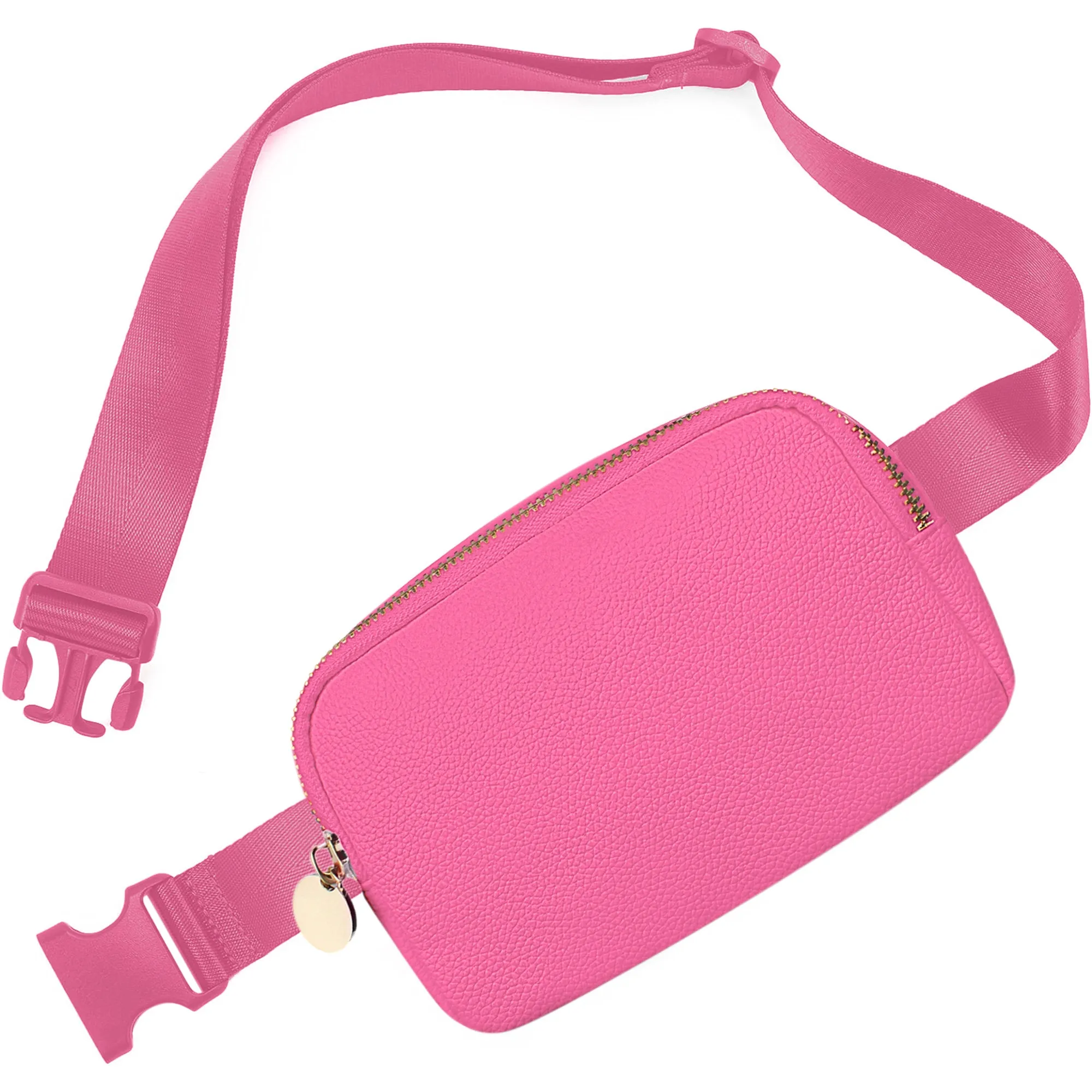 White Leather Belt Bag Womens - Leather Fanny Pack Women - Crossbody Bag Waist Pack Bum Bag