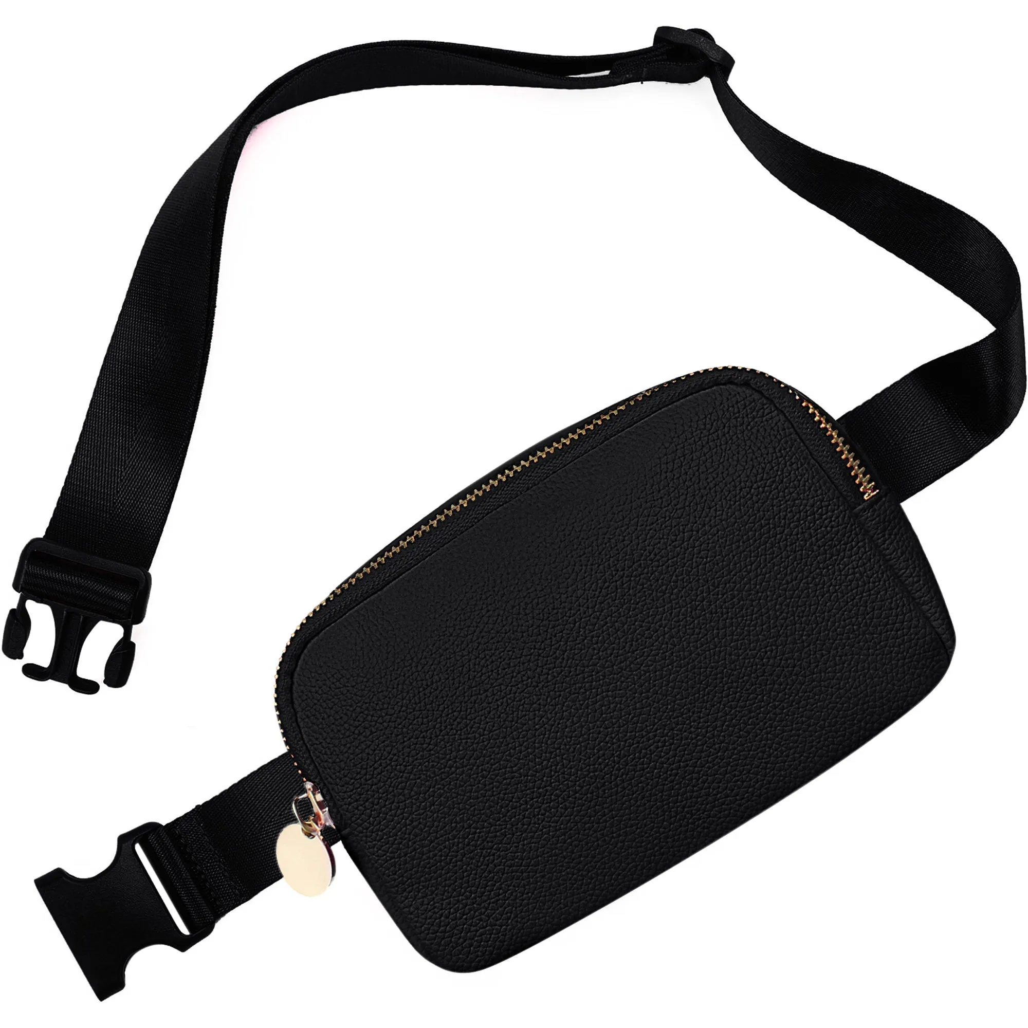 White Leather Belt Bag Womens - Leather Fanny Pack Women - Crossbody Bag Waist Pack Bum Bag