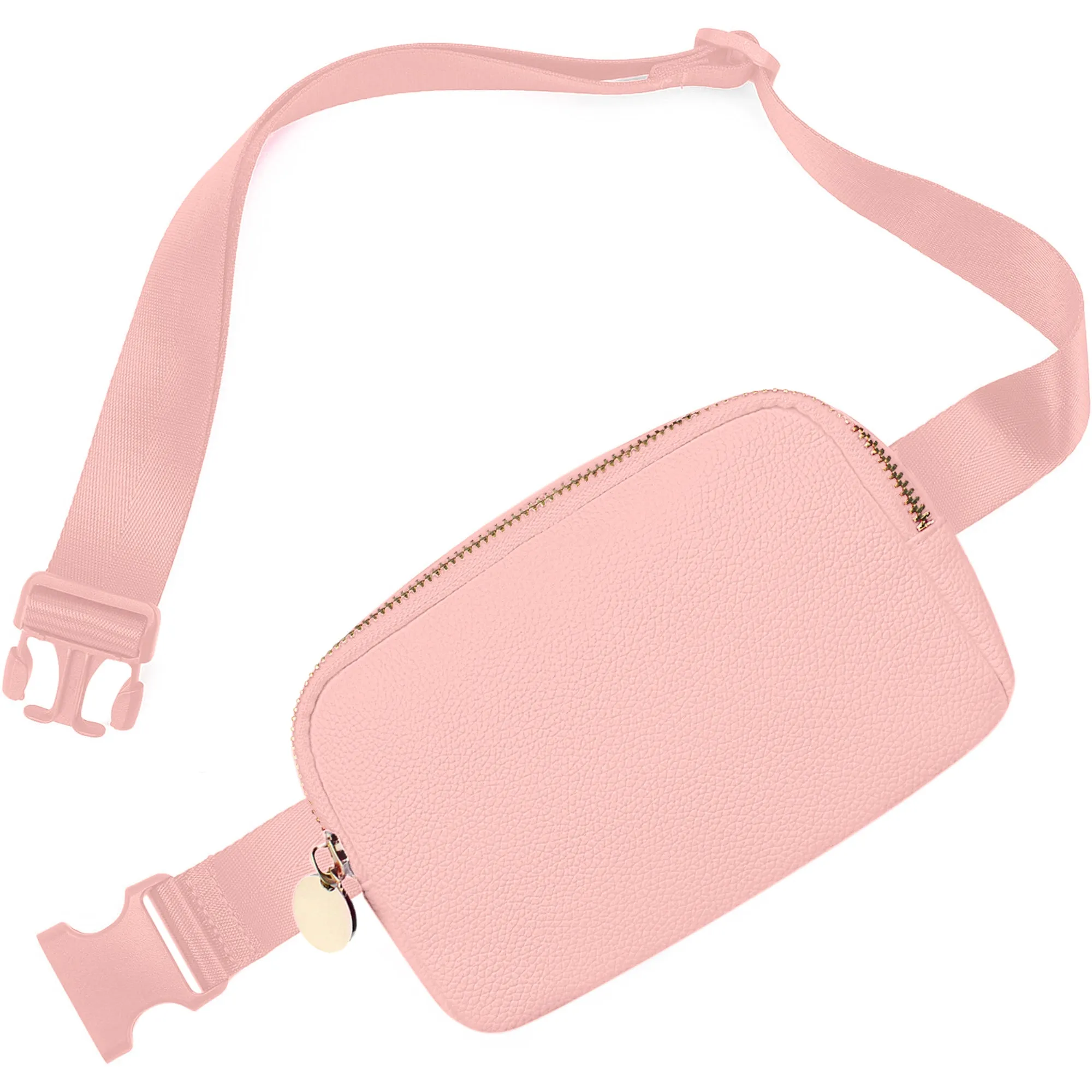 White Leather Belt Bag Womens - Leather Fanny Pack Women - Crossbody Bag Waist Pack Bum Bag