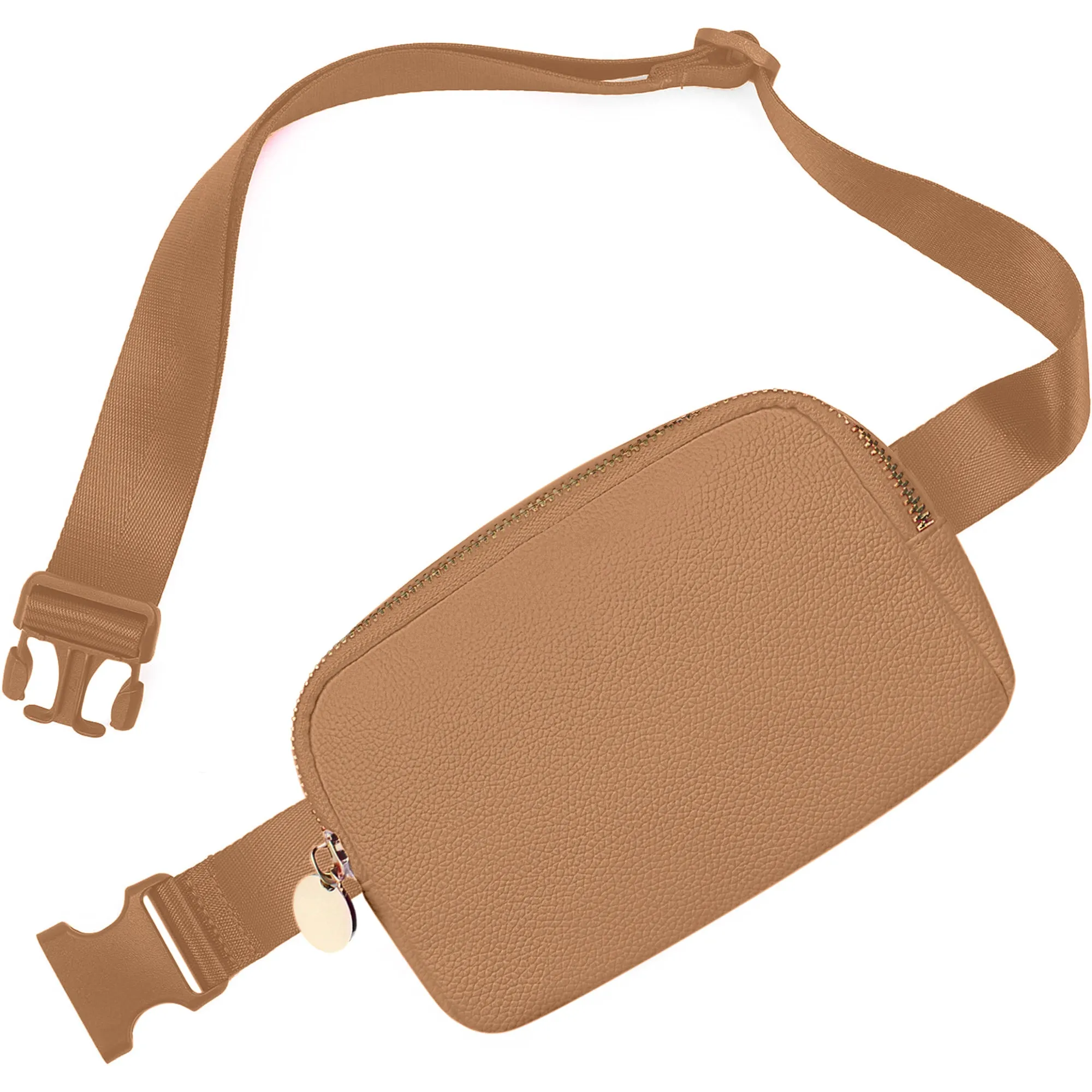 White Leather Belt Bag Womens - Leather Fanny Pack Women - Crossbody Bag Waist Pack Bum Bag