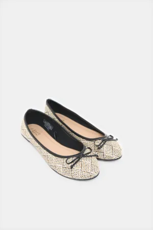 Women Beige Ballerina