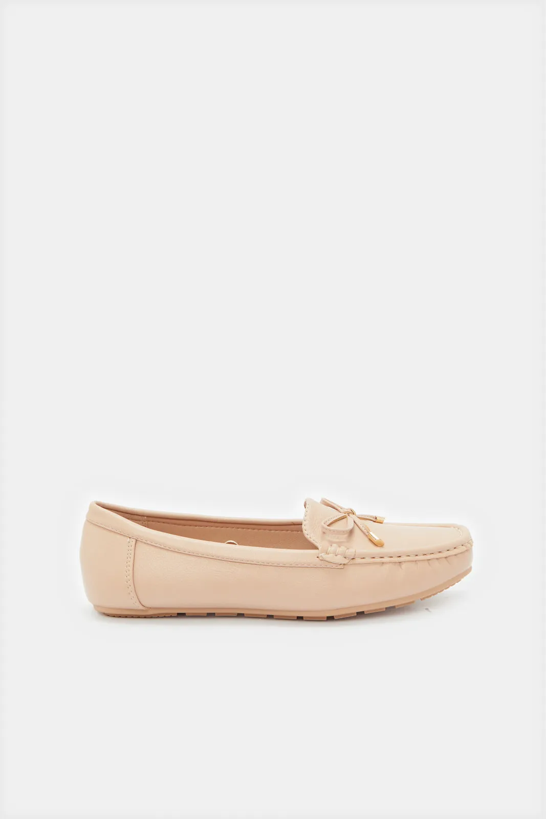 Women Beige Moccasin