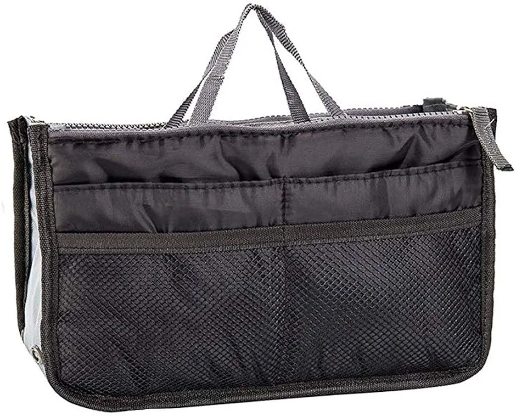 Women Handbag Organiser Insert Organizer Purse Portable Multi-function Organizer Handbag  B3252014